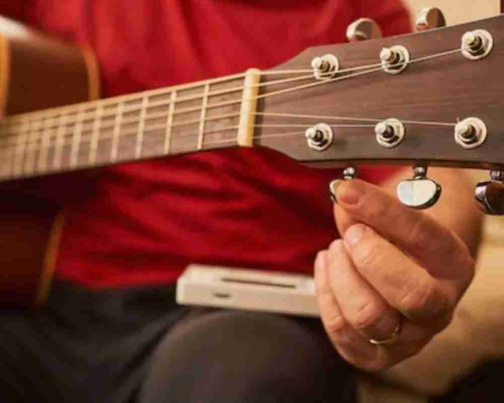 Aplicativo para afinar o violão com o celular
