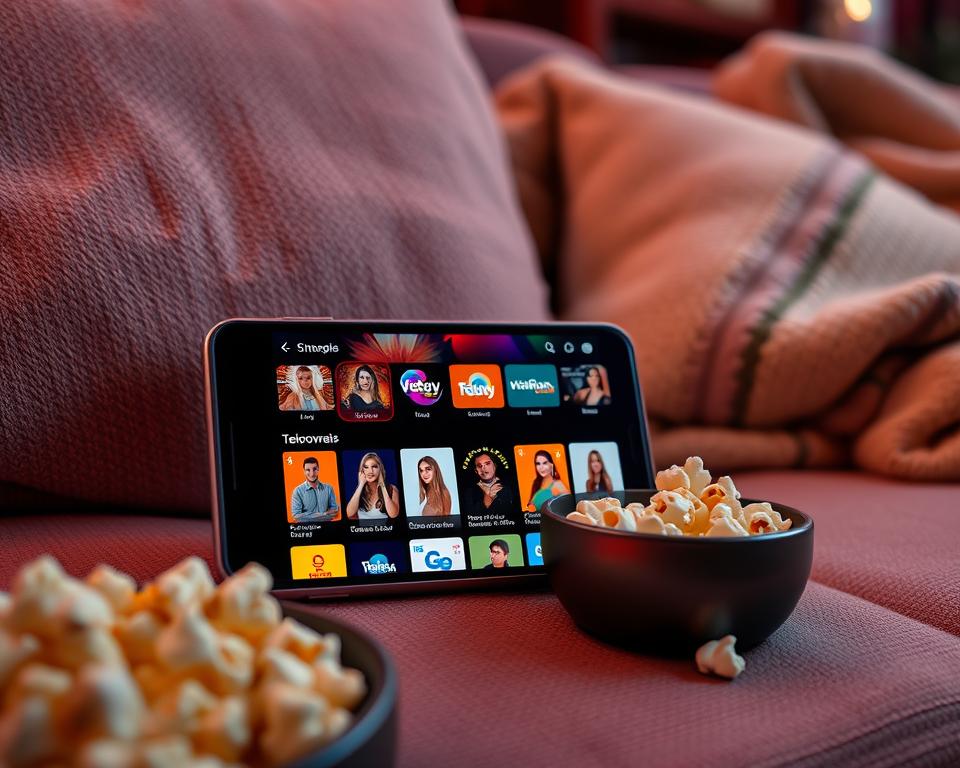 assistir novelas pelo celular