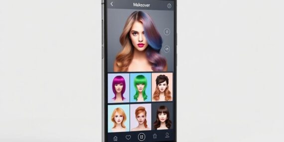 Descubra seu novo visual com este aplicativo para mudar o corte e a cor do cabelo