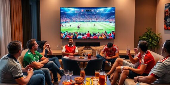 Aplicativo para assistir partidas de futebol ao vivo