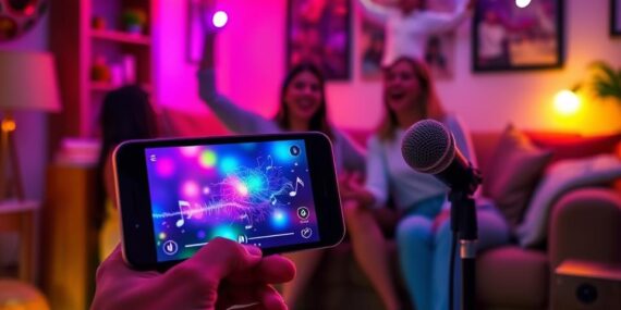 Aplicativos para cantar no karaokê mobile