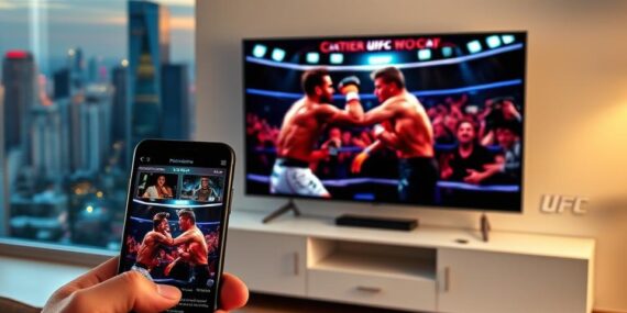 Veja UFC grátis e ao vivo no celular e TV