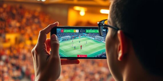 Assista futebol grátis ao vivo e livre de anúncios pelo celular