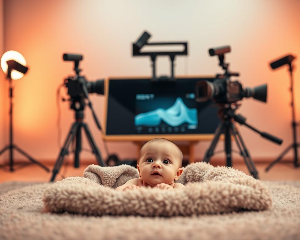 Tecnologia de IA para vídeos de bebês Tecnologia de IA para vídeos de bebês
