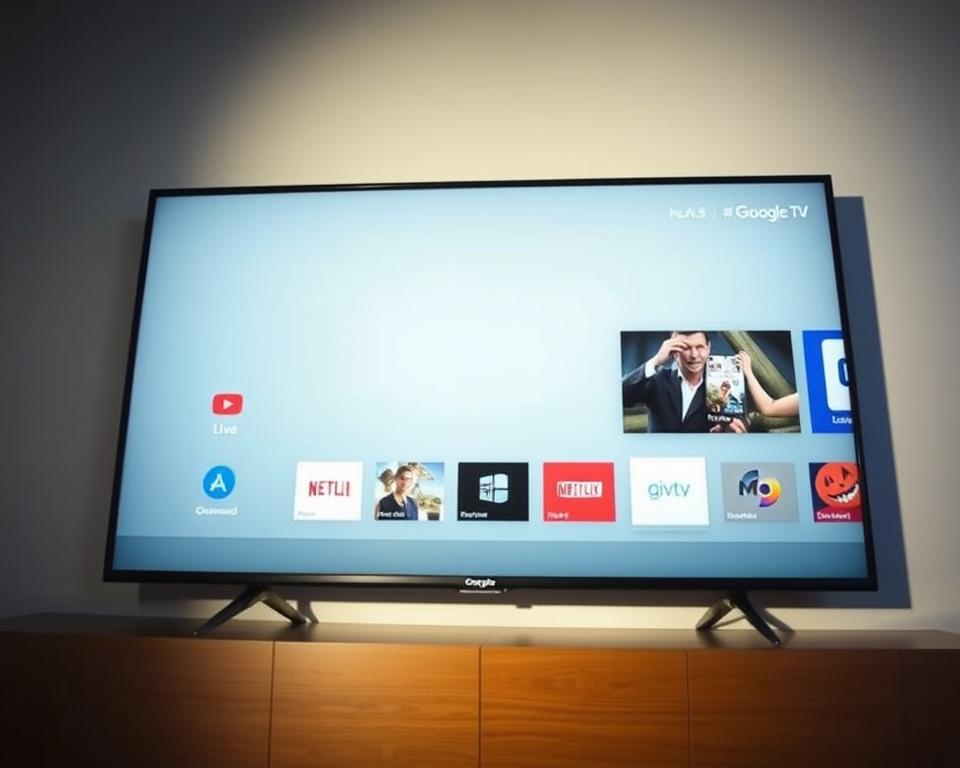 Google TV interface Google TV interface