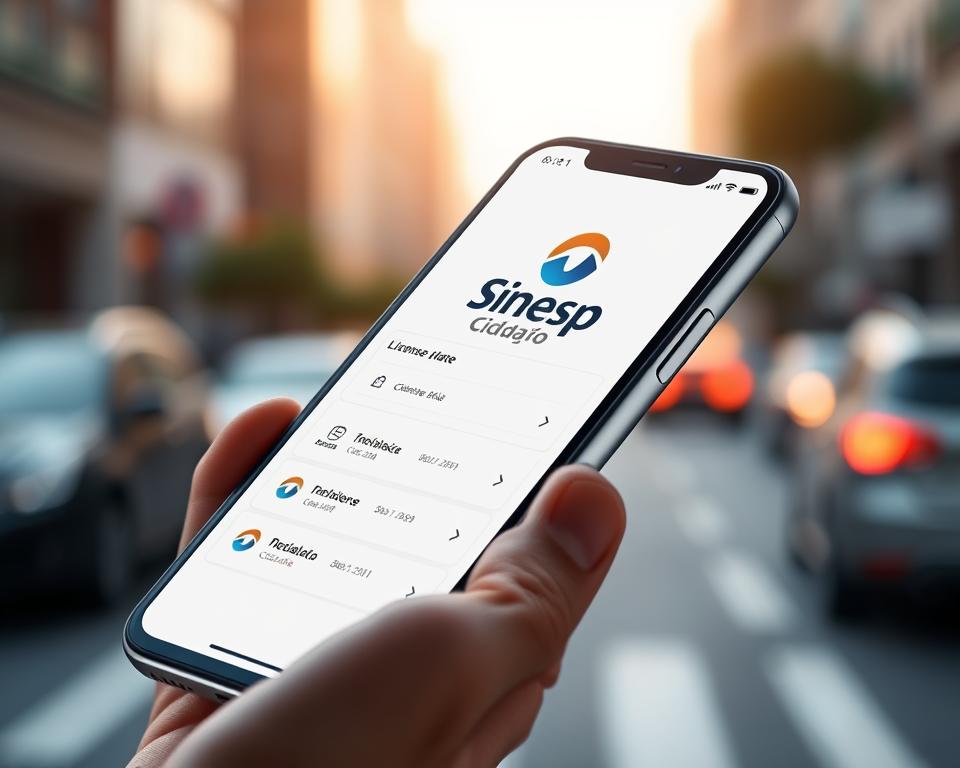 Sinesp Cidadão aplicativo de consulta de placa