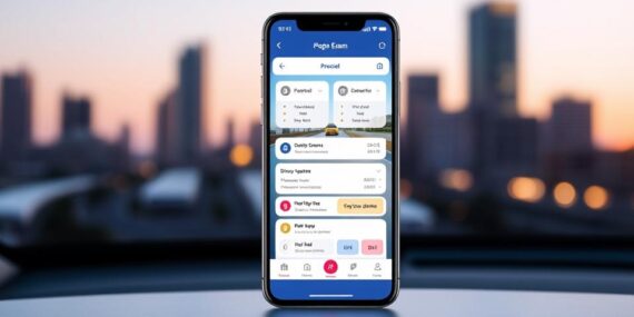 Aplicativo para praticar o teste de condução