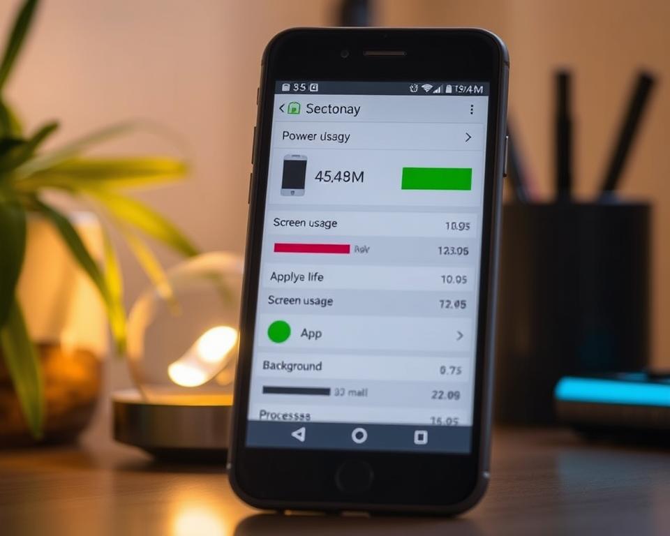 Consumo de energia do smartphone