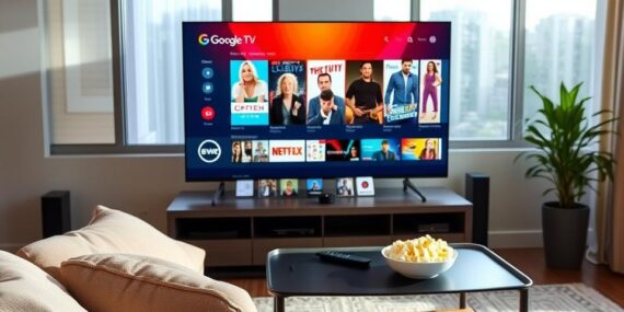 Os melhores canais no seu celular e TV com a Google TV