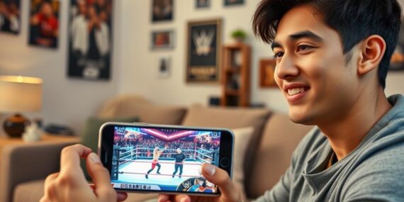 WWE – Tudo Sobre as lutas em tempo real no seu celular