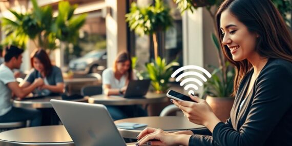 Como encontrar Wifi seguro e gratuito