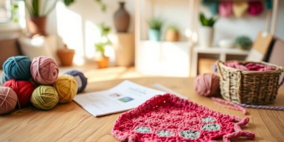 Aprenda a fazer croche, passo a passo para iniciantes!