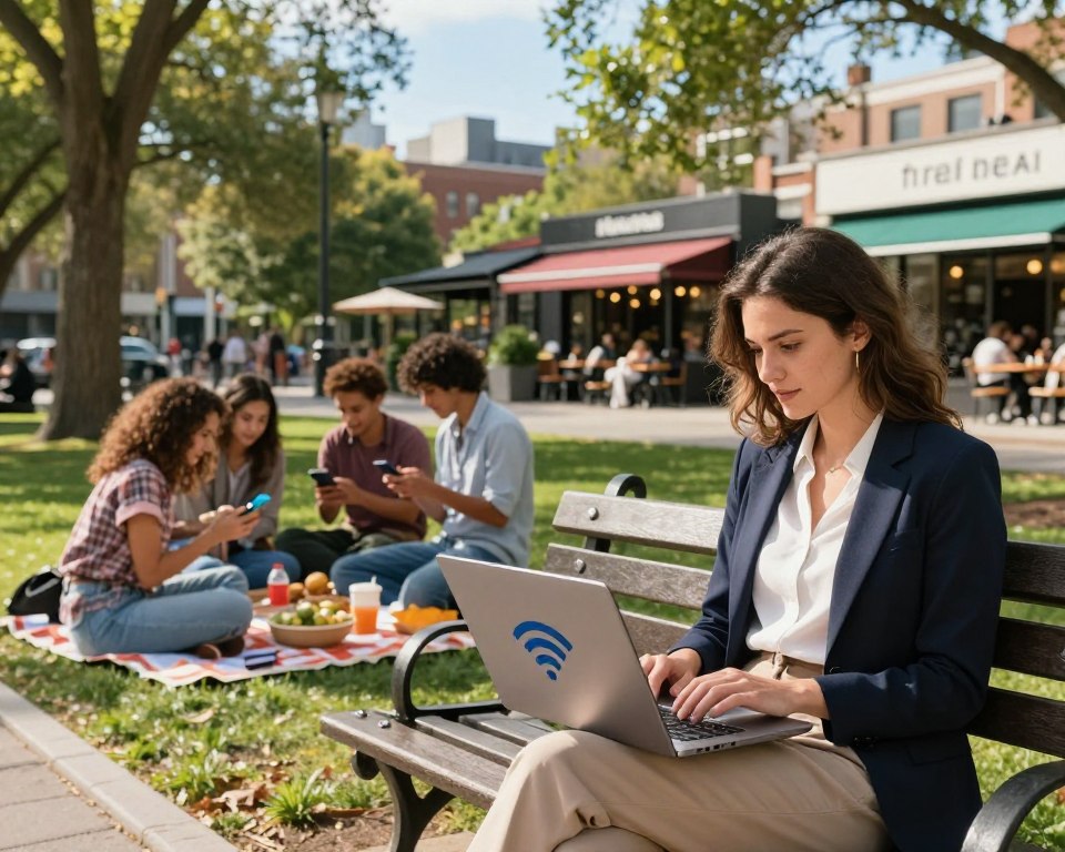 Encontre redes wi-fi próximas de você de graça!
