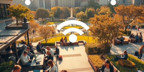 Descubra redes Wi-Fi abertas agora