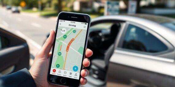 Aprenda a dirigir com segurança com o celular!