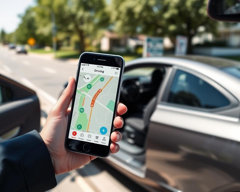 Aprenda a dirigir com segurança com o celular!