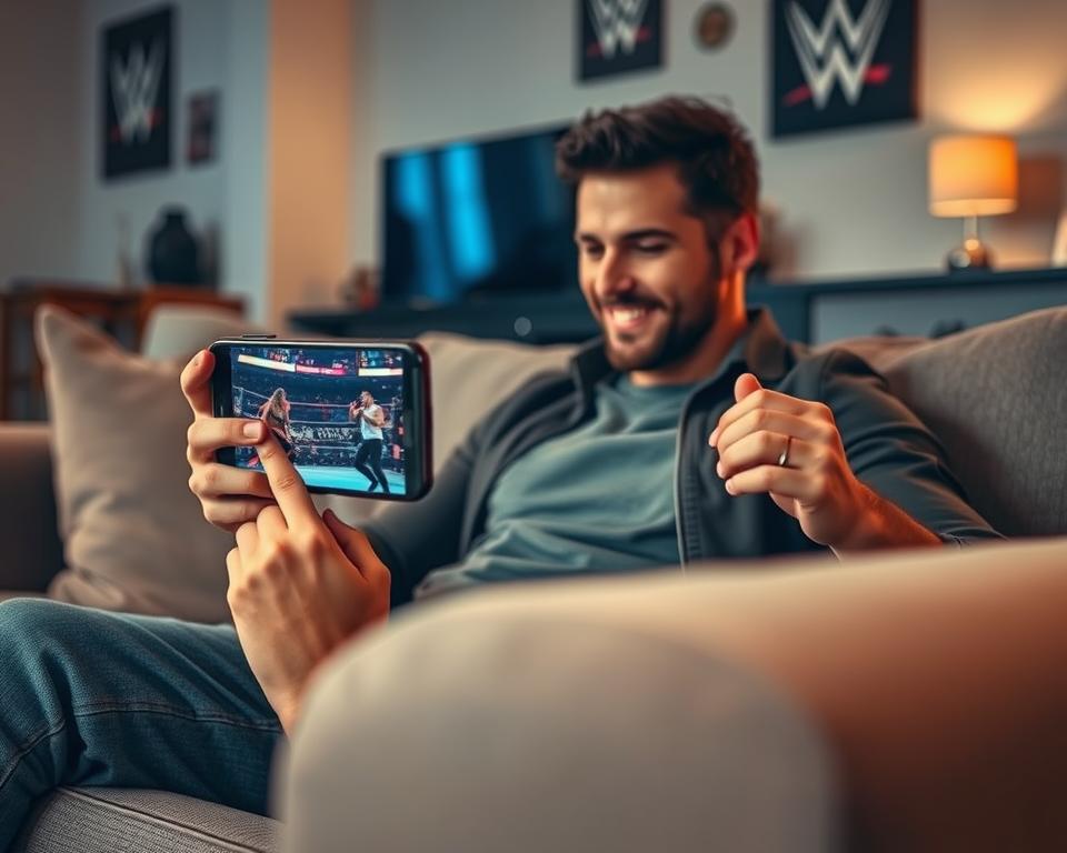 Streaming WWE ao vivo no celular