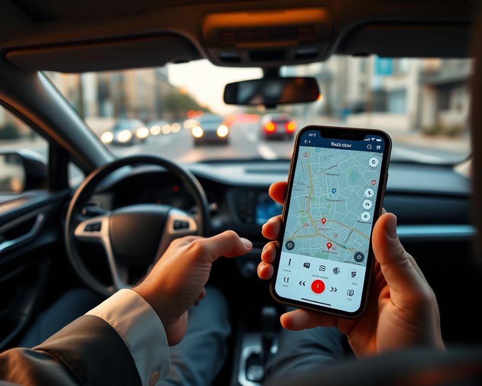 aplicativo de radar no smartphone para evitar multas de trânsito