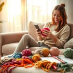 Aprenda Crochê pelo Seu Celular sem Pagar Nada