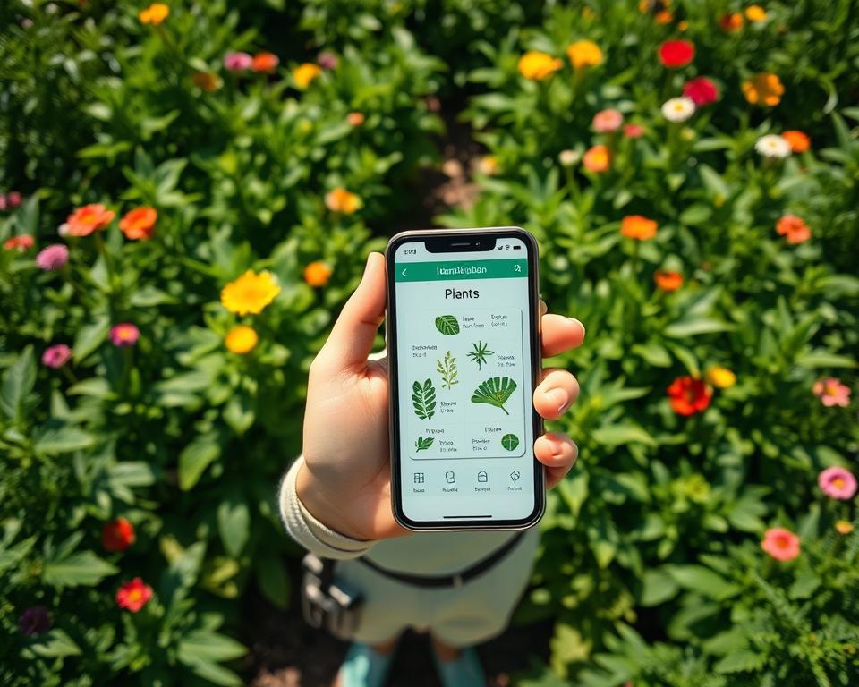 identificação instantânea de plantas com câmera identificação instantânea de plantas com câmera