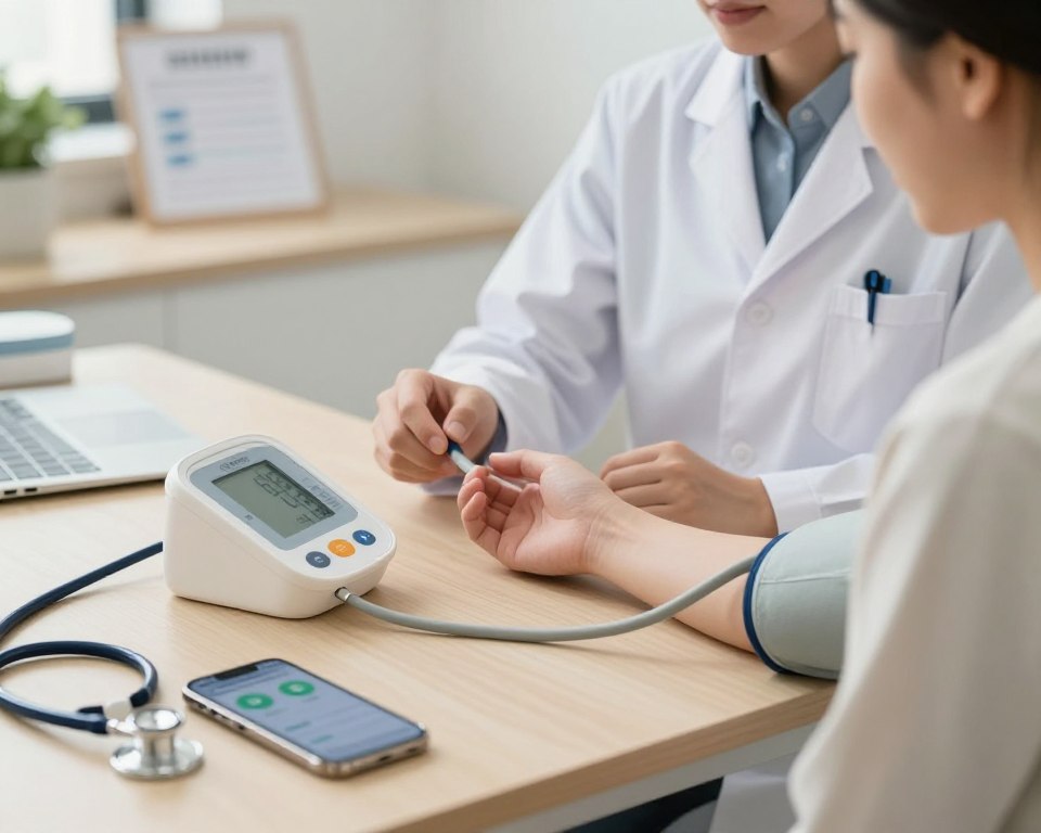 monitoramento saúde e acompanhamento pressão arterial