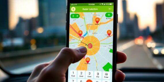 Mantenha sua segurança com este aplicativo para detectar radar