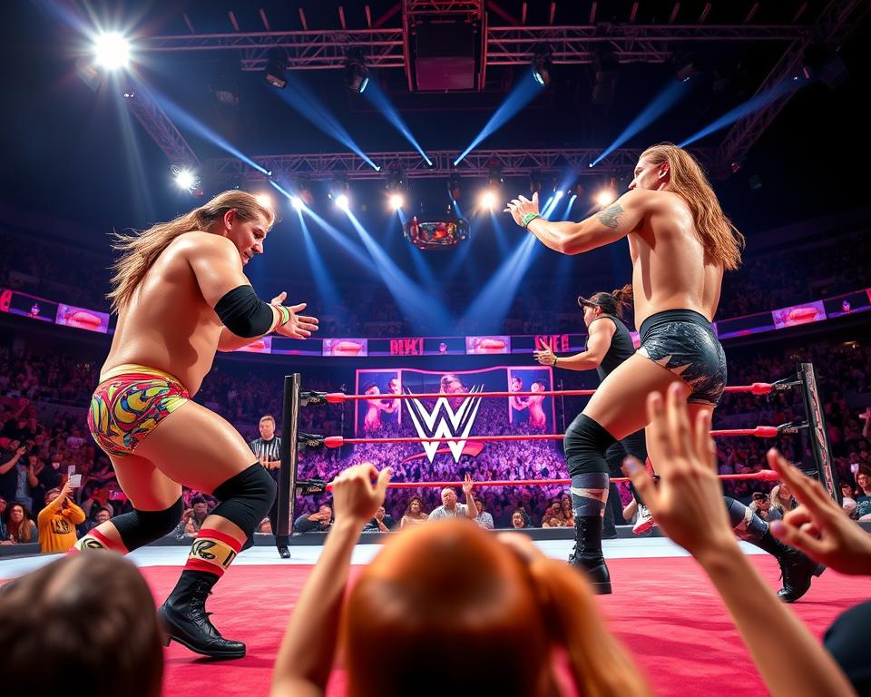 wrestling profissional WWE ao vivo