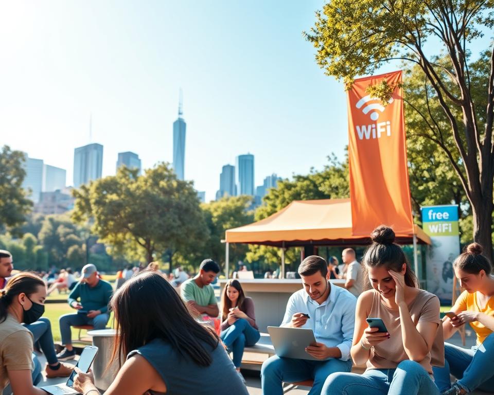 Como encontrar wi-fi aberto e internet gratuita em sua região