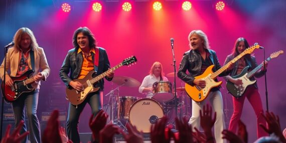 Ouça os maiores sucessos do rock