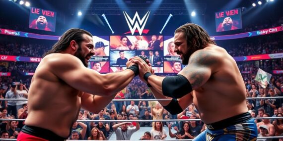 Os melhores combates da WWE ao vivo e de graça!