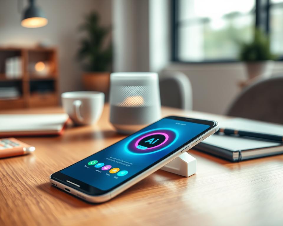 Voice AI Assistant e tecnologia de voz no celular