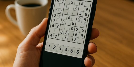 Desafie sua mente com jogando Sudoku