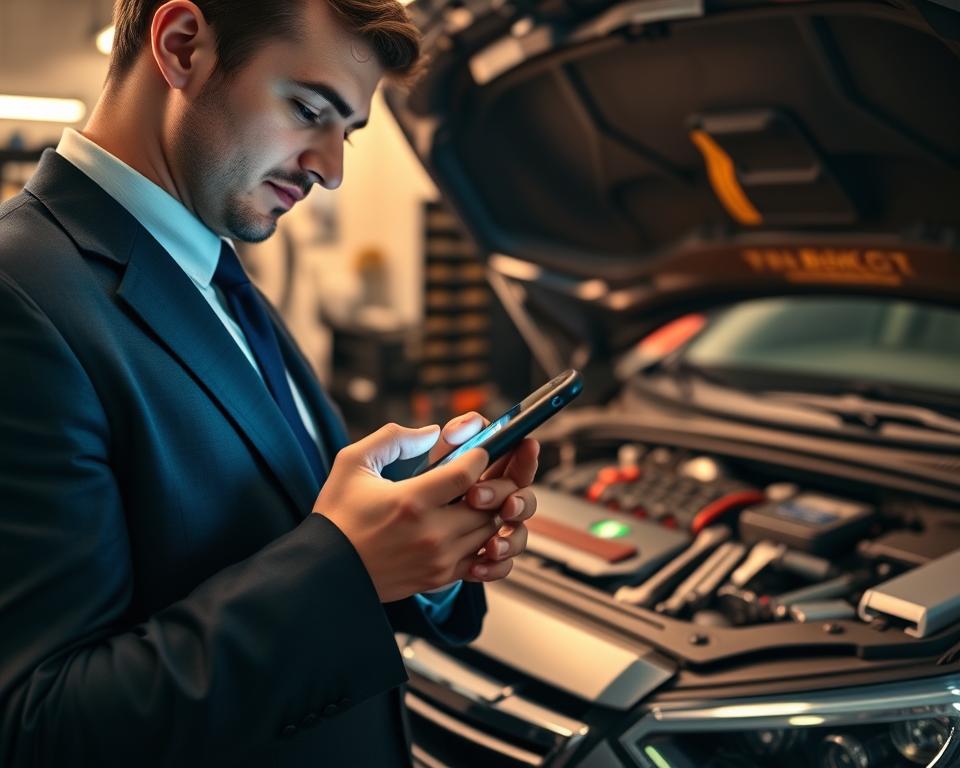 diagnóstico automotivo de problemas veiculares