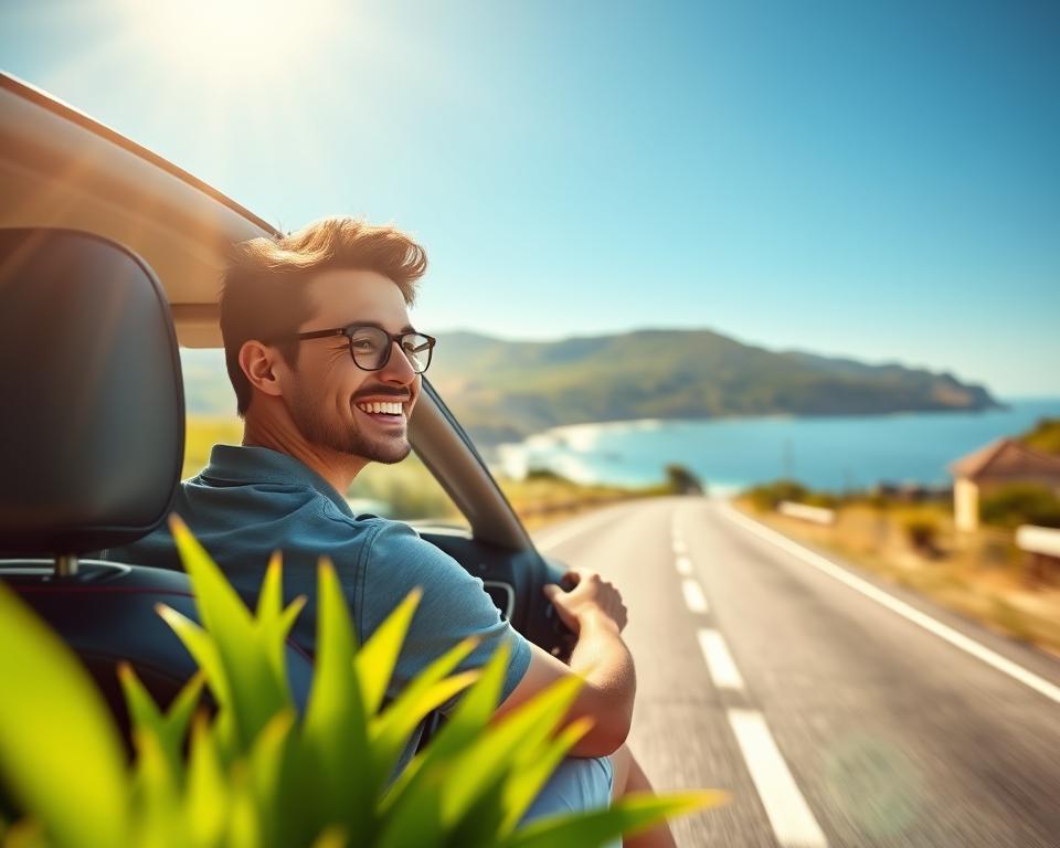 liberdade para dirigir e independência ao dirigir