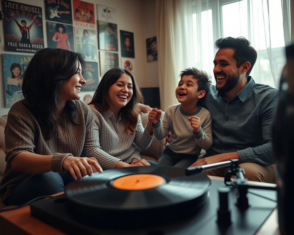 nostalgia musical gerações família