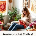 Crochê para iniciantes aprenda hoje mesmo!