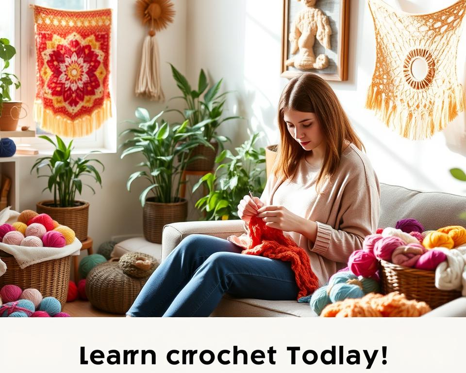 Crochê para iniciantes aprenda hoje mesmo!