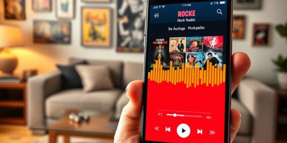 Os maiores sucessos do rock de graça no seu celular!