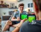Jogo de futebol no seu celular! Assista grátis!