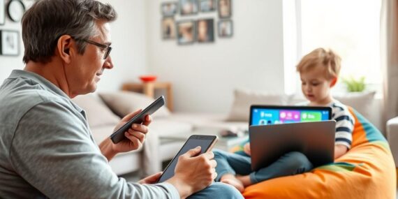 Controle o tempo de tela do seu filho com facilidade!