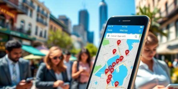 Aplicativo que localiza wifi aberto em qualquer lugar