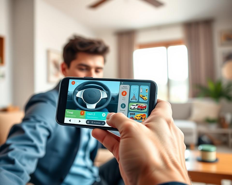 Aprenda a dirigir sem sair do celular!