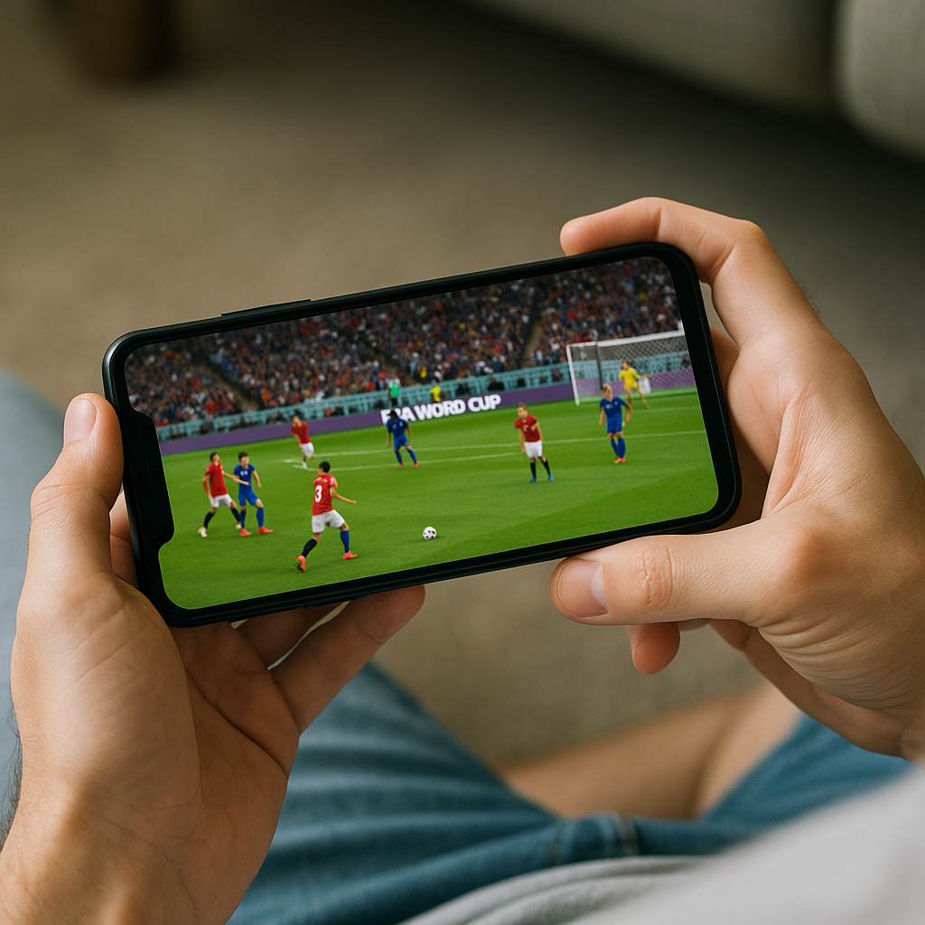 Assista a copa de mundo de graça do seu celular!