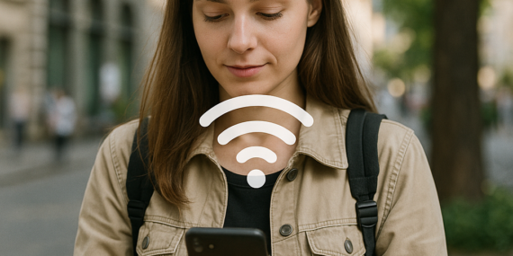 Encontre WiFi gratuito e seguro de onde estiver