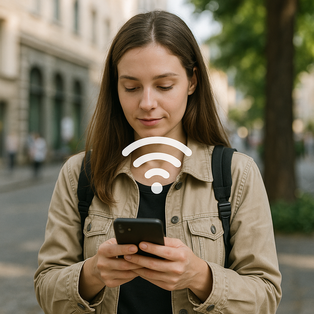Encontre WiFi gratuito e seguro de onde estiver