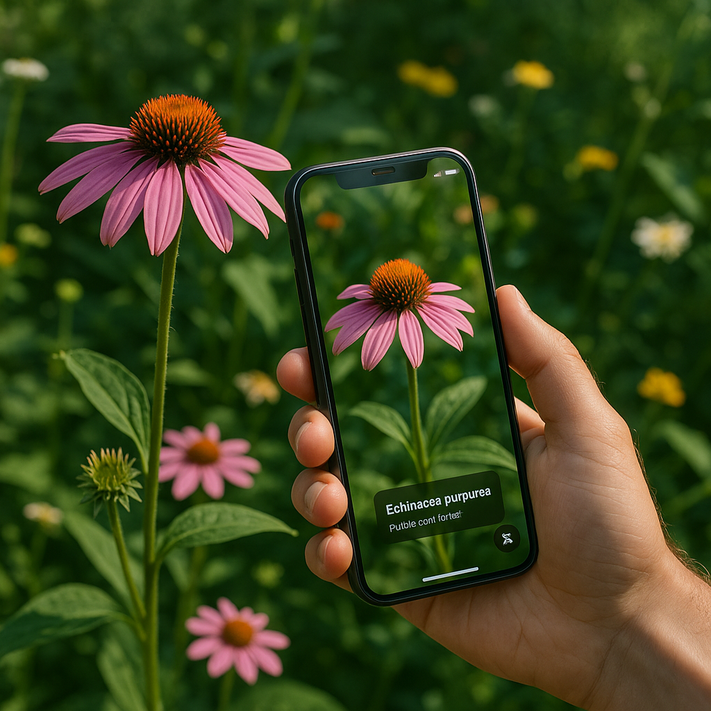 Identifique plantas e flores com aplicativo