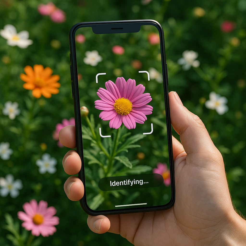 Identifique flores e plantas com este aplicativo