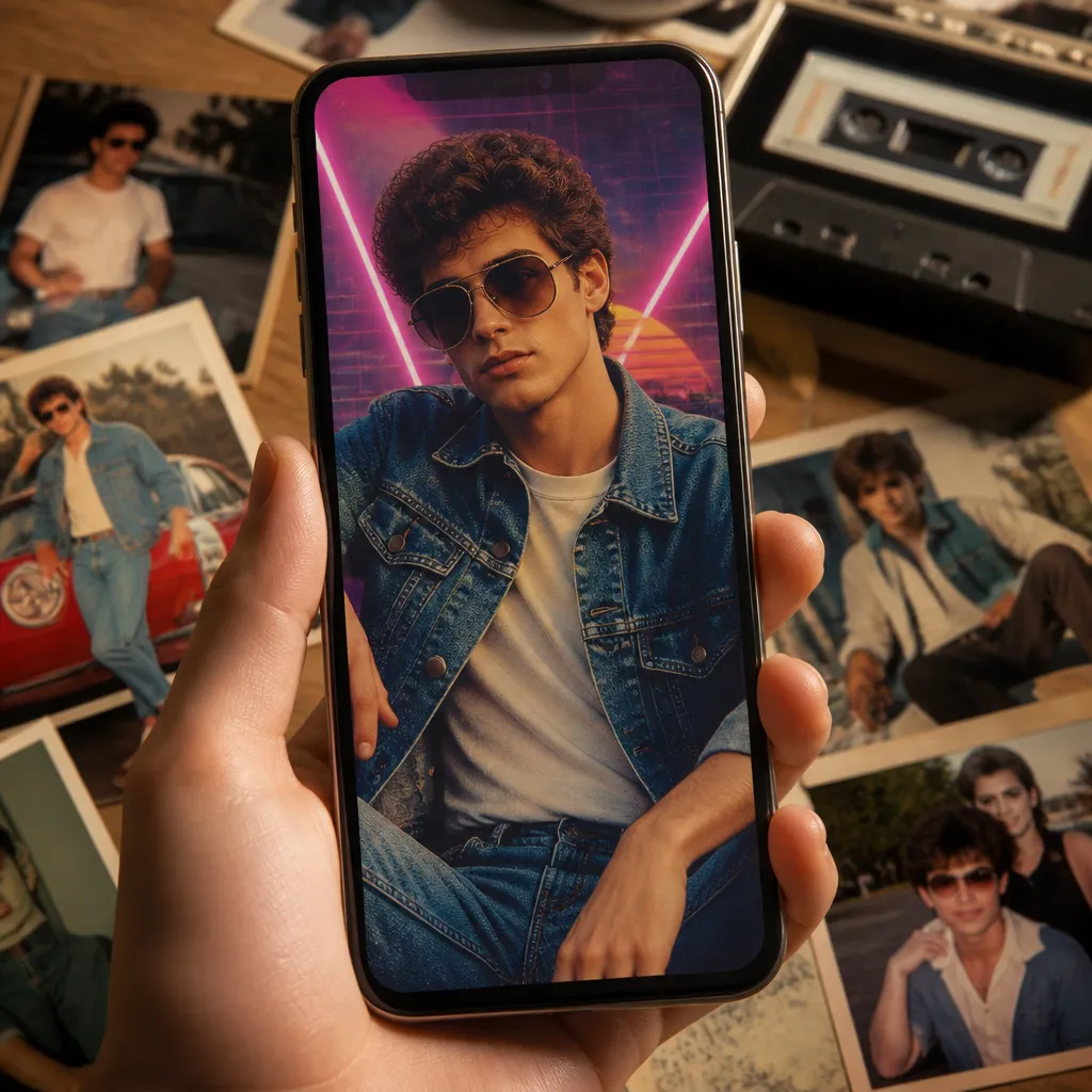 Crie Sua Versão Retrô dos Anos 80
