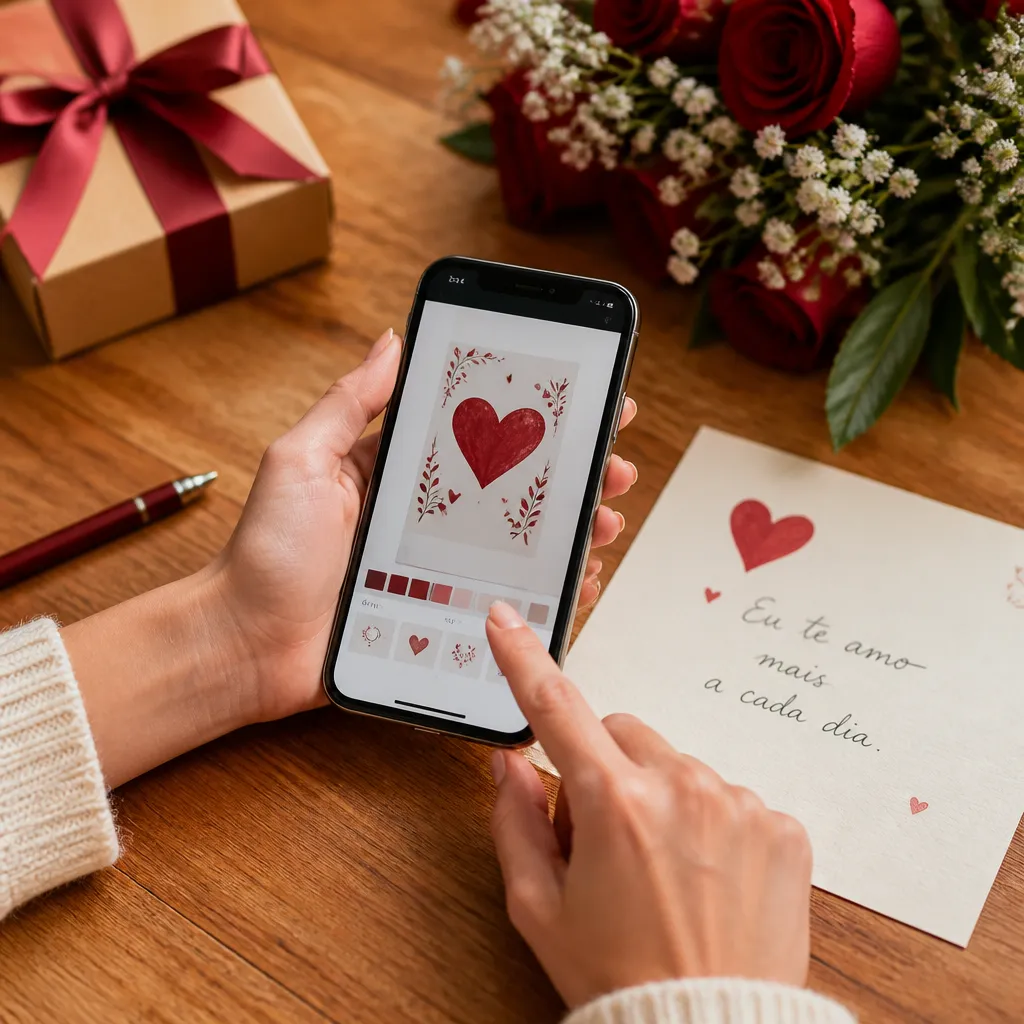 Crie Cartas de Amor Personalizadas pelo Celular