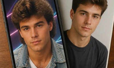 Transforme Sua Foto no Estilo dos Anos 80